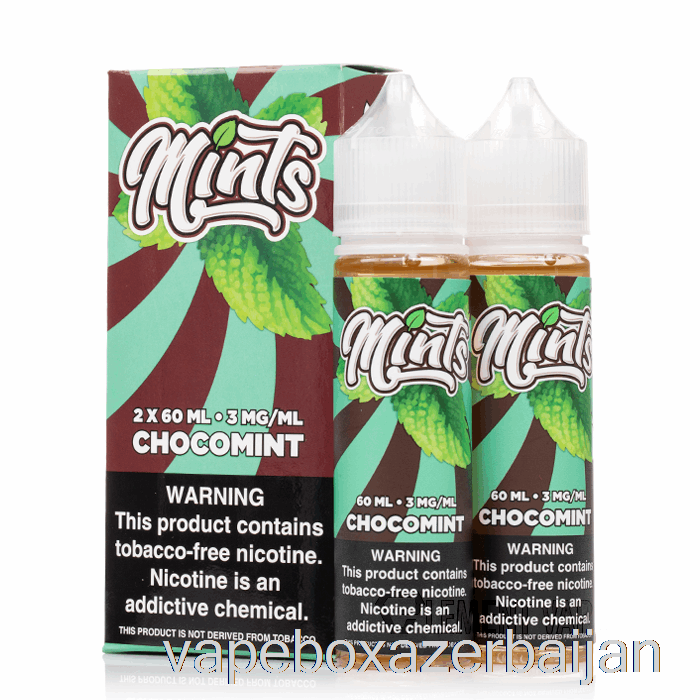 E-Juice Vape Chocomint - Mints Vape Co - 120mL 3mg